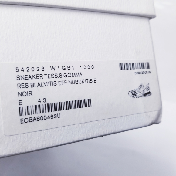 Balenciaga Men's Black Sneakers - Picture 10 of 11